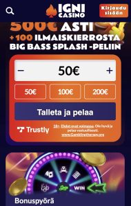 Igni rekisteröidytään 1