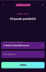 Kanuuna rekisteröidytään 3