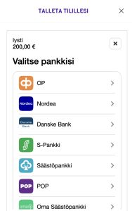 Lysti Rekisterointivaihe 2