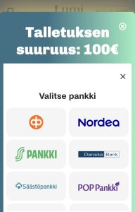 Lumi Casino Rekisterointivaihe 2
